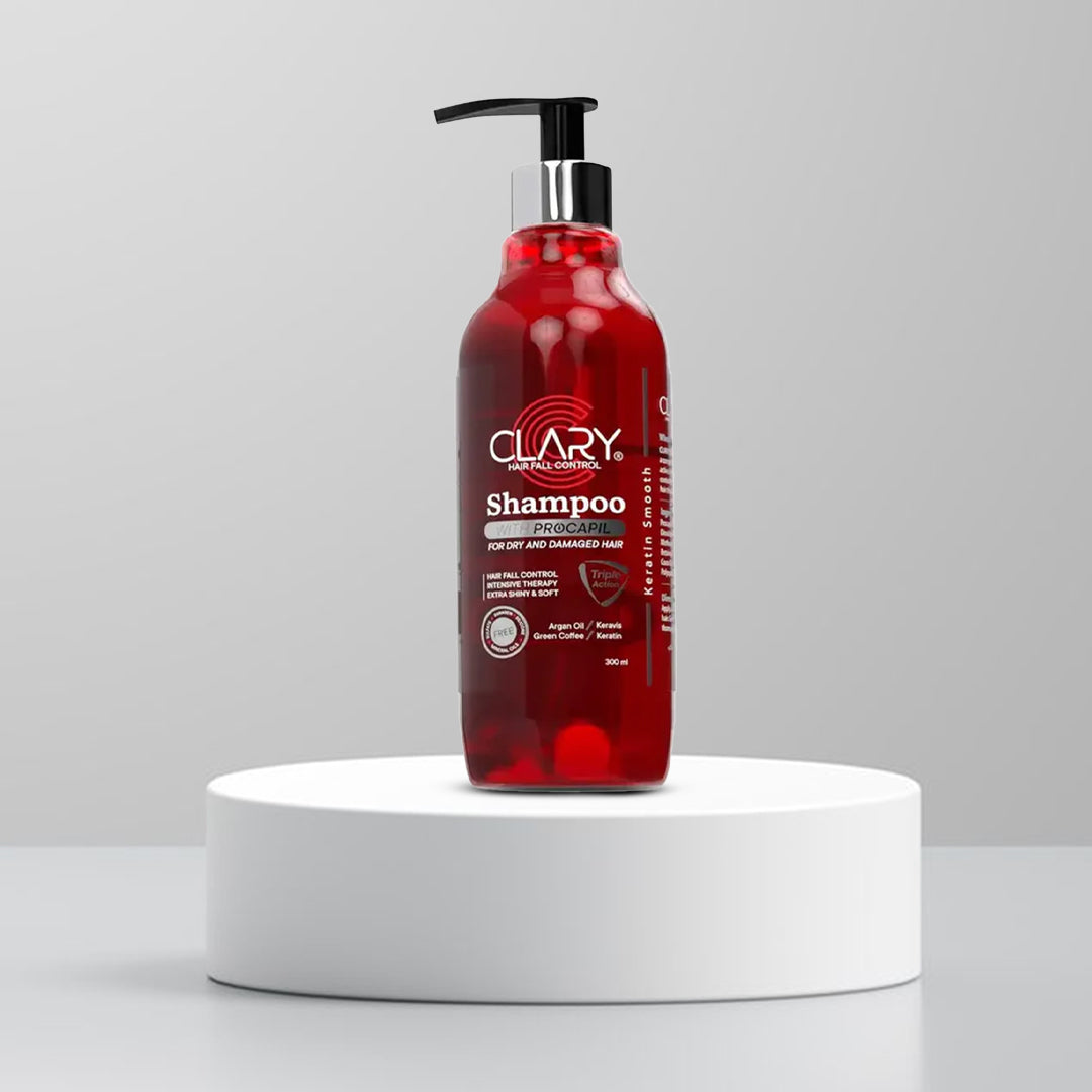 Clary Shampoo for Dry & Damaged Hair 300ml