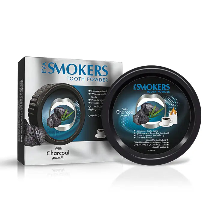 Eva Smokers Toothpowder 40GM فحم
