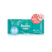 Pampers Baby Wipes 64 Pcs