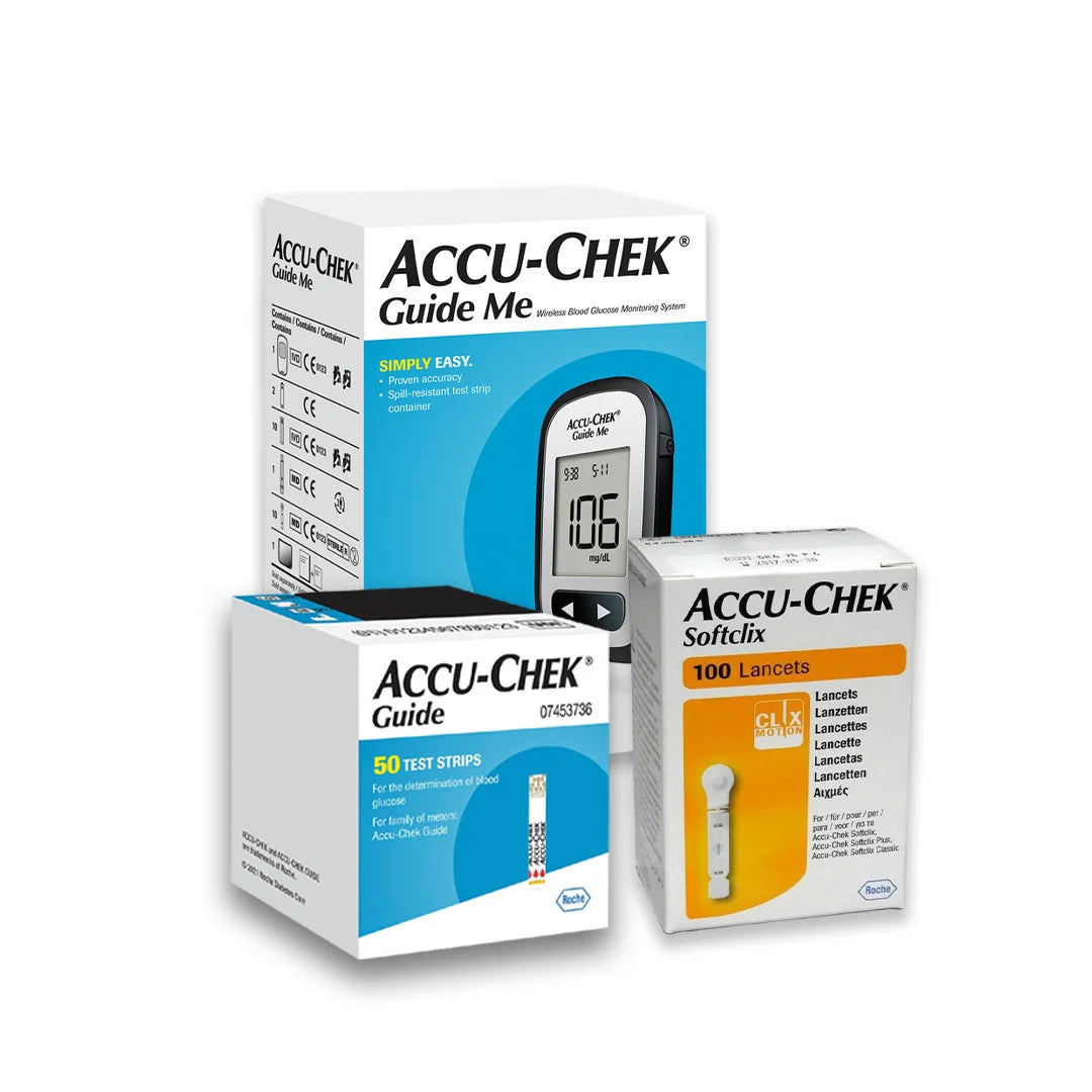 ACCU-CHEK GUIDE MONI+STRIP+SOFTCLIX100PCS OFF