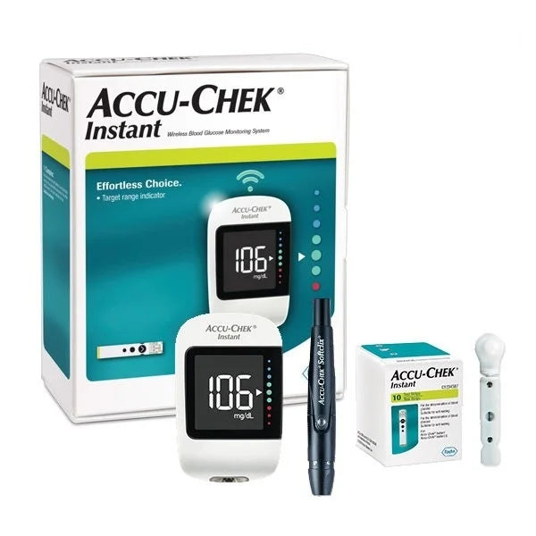 ACCU-CHEK INSTANT جهاز+علبة 50 شريط