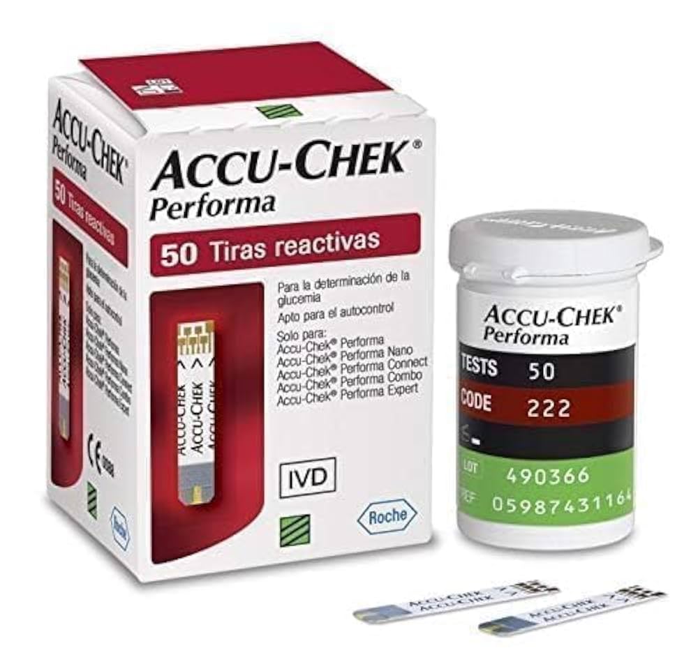 ACCU-CHEK PERFORMA 50 TEST STRIPS شرائط