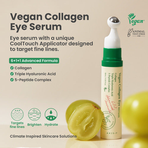 AXIS-Y VEGAN COLLAGEN EYE SERUM 10ML