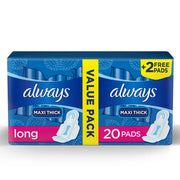 أولويز ماكسي إكسترا لونغ 20 قطعة