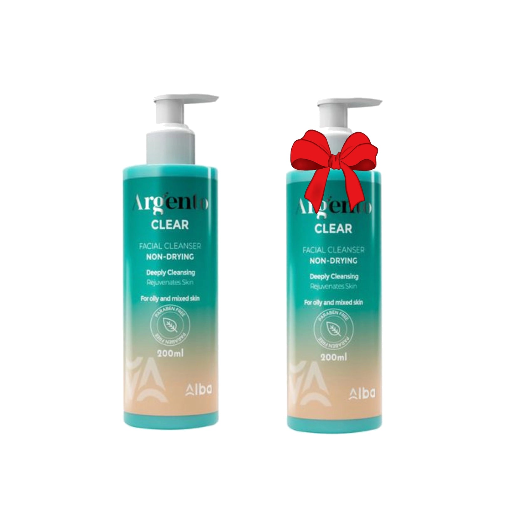 Argento Clear Facial Cleanser 200ml 1+1 Off