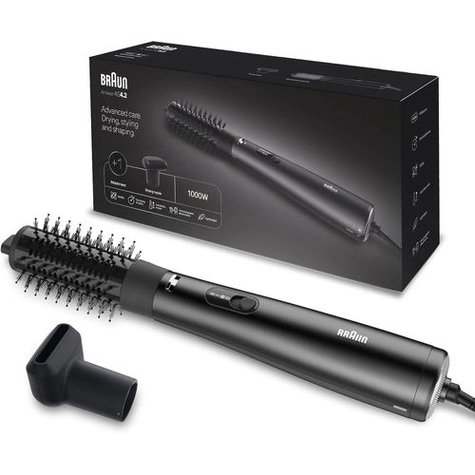 Braun Airbrush As 4.2 1000W Black