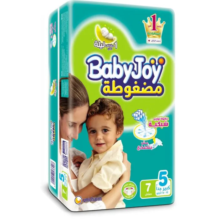 Baby Joy Diapers NO.5 (7 Pcs)