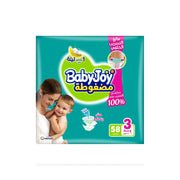 Baby Joy Diapers NO.3 (58 Pcs)