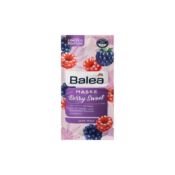 Balea Berry Sweet Face Mask 2X8ml