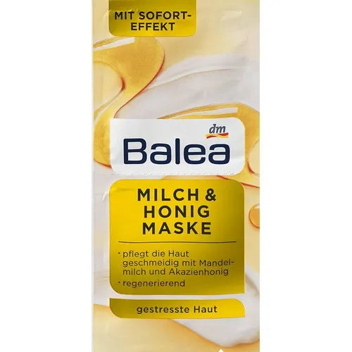 Balea Honey&amp;Milk Face Mask 2X8ml