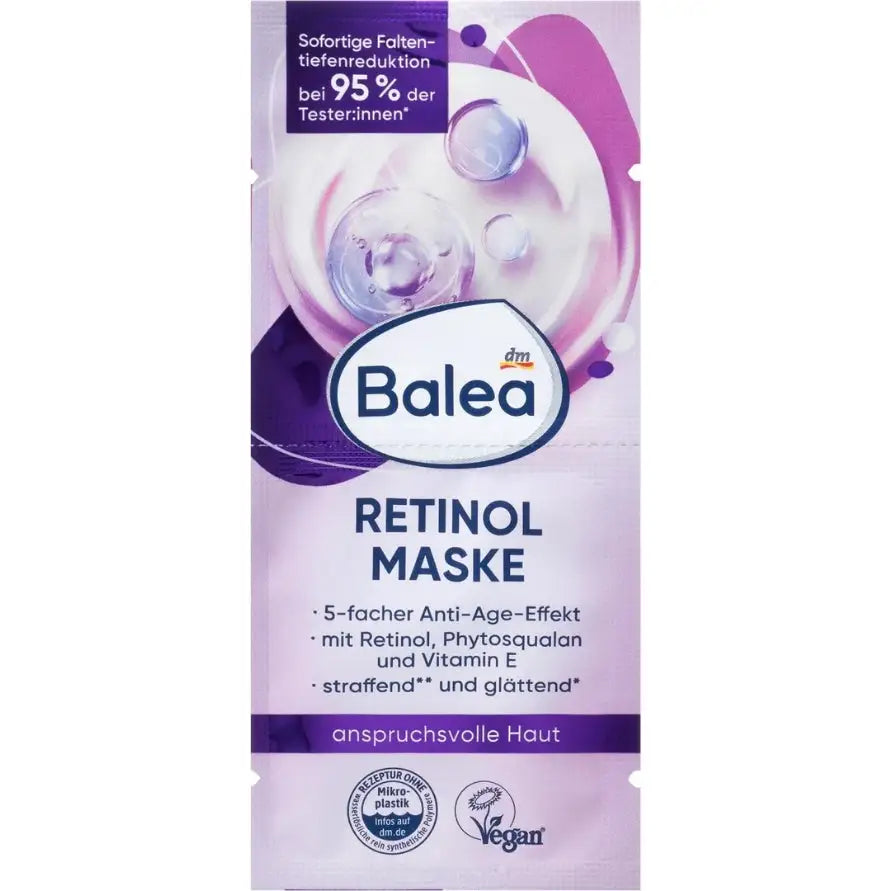 Balea Retinol Face Mask 2X8ml