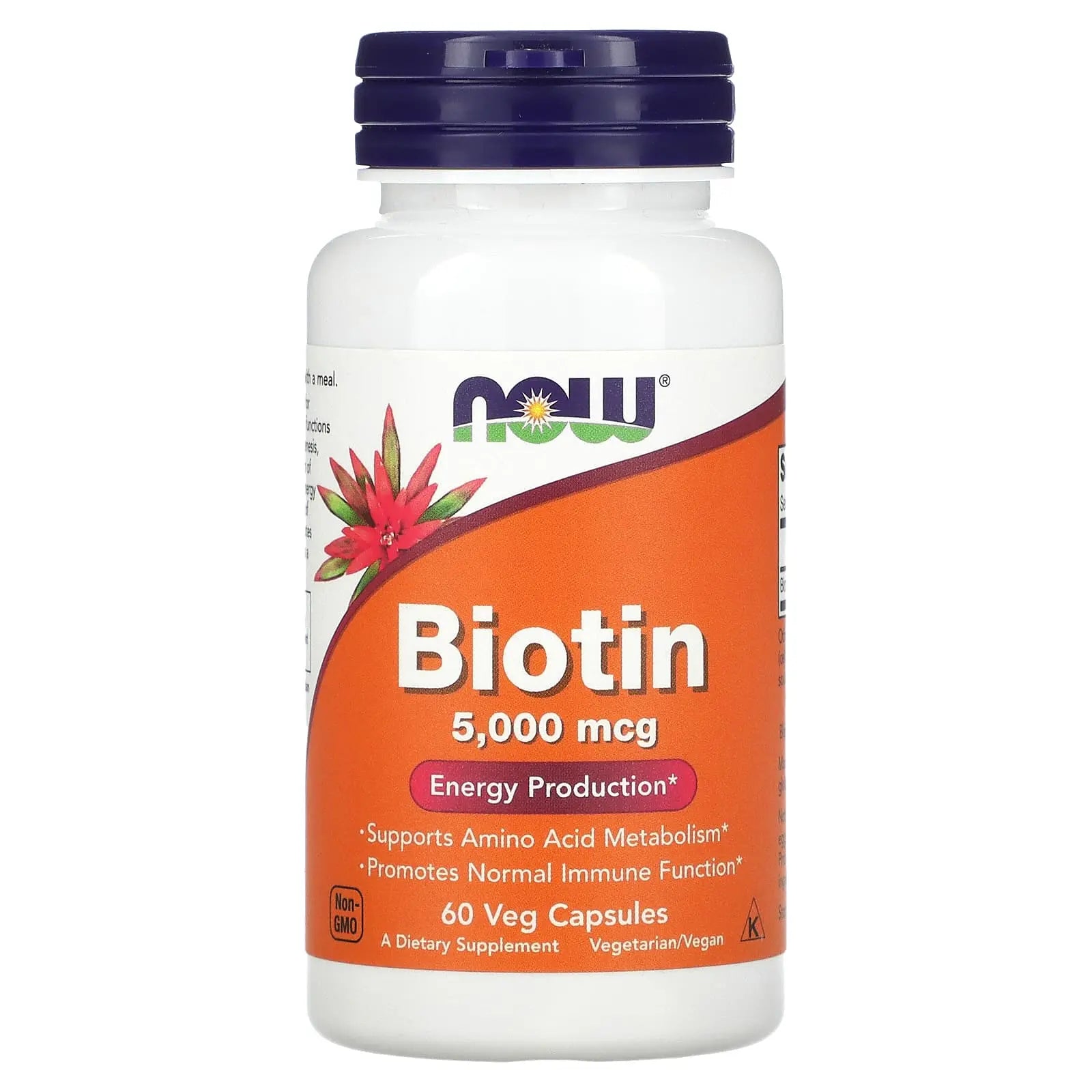 Biotin 5000 mg 60 Cap Now