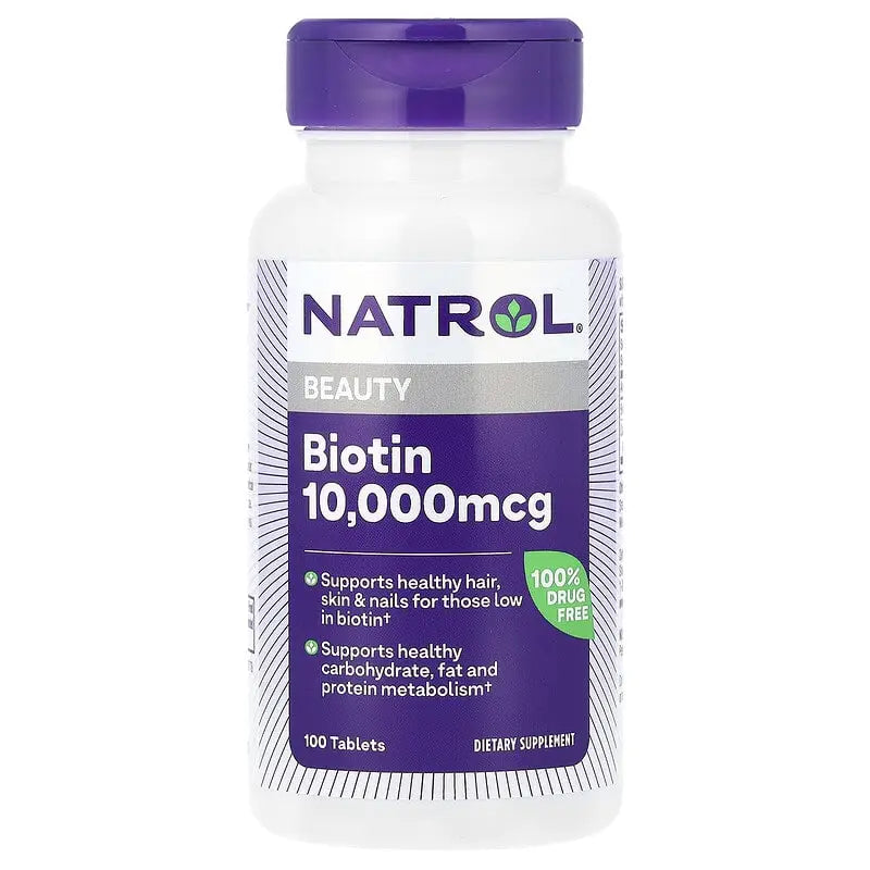 Biotine 10000 mg 100 Tab (Natrol)
