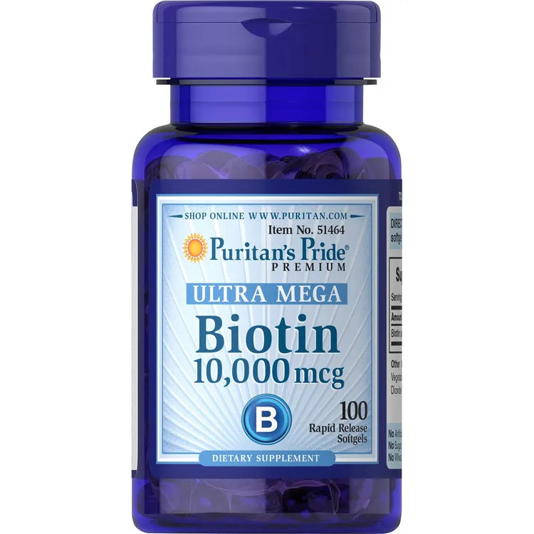 Biotine 10000 mg 100 Tab Puritans Pride