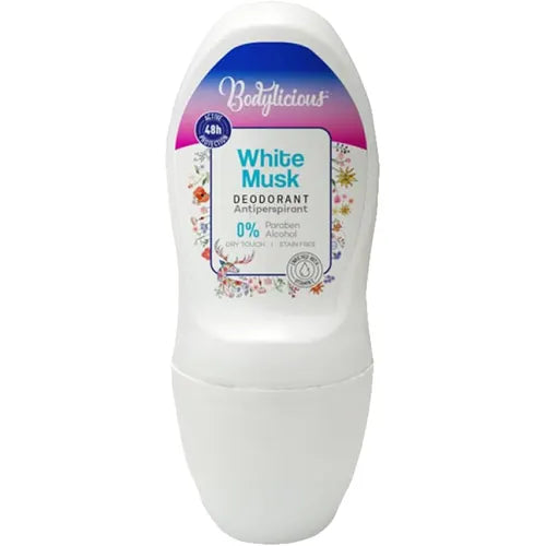 Bodylicious Roll-On 50ml White Musk