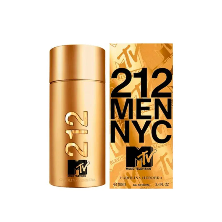 C.HERRERA 212 Men NYC Gold F/M Edt 100ml