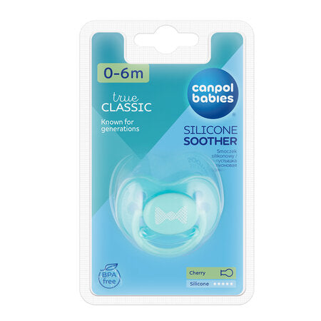 CANPOL SILICONE SOOTHER (0-6M)