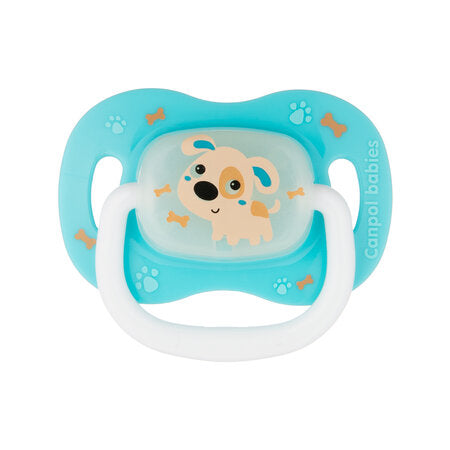 CANPOL SILICONE SOOTHER (0-6M)  BUNNY
