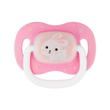 CANPOL SILICONE SOOTHER (6-18M) BUNNY