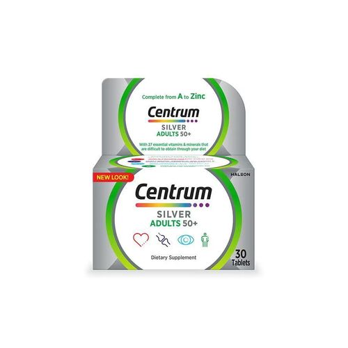CENTRUM ADULTS SILVER + 50 30 TAB