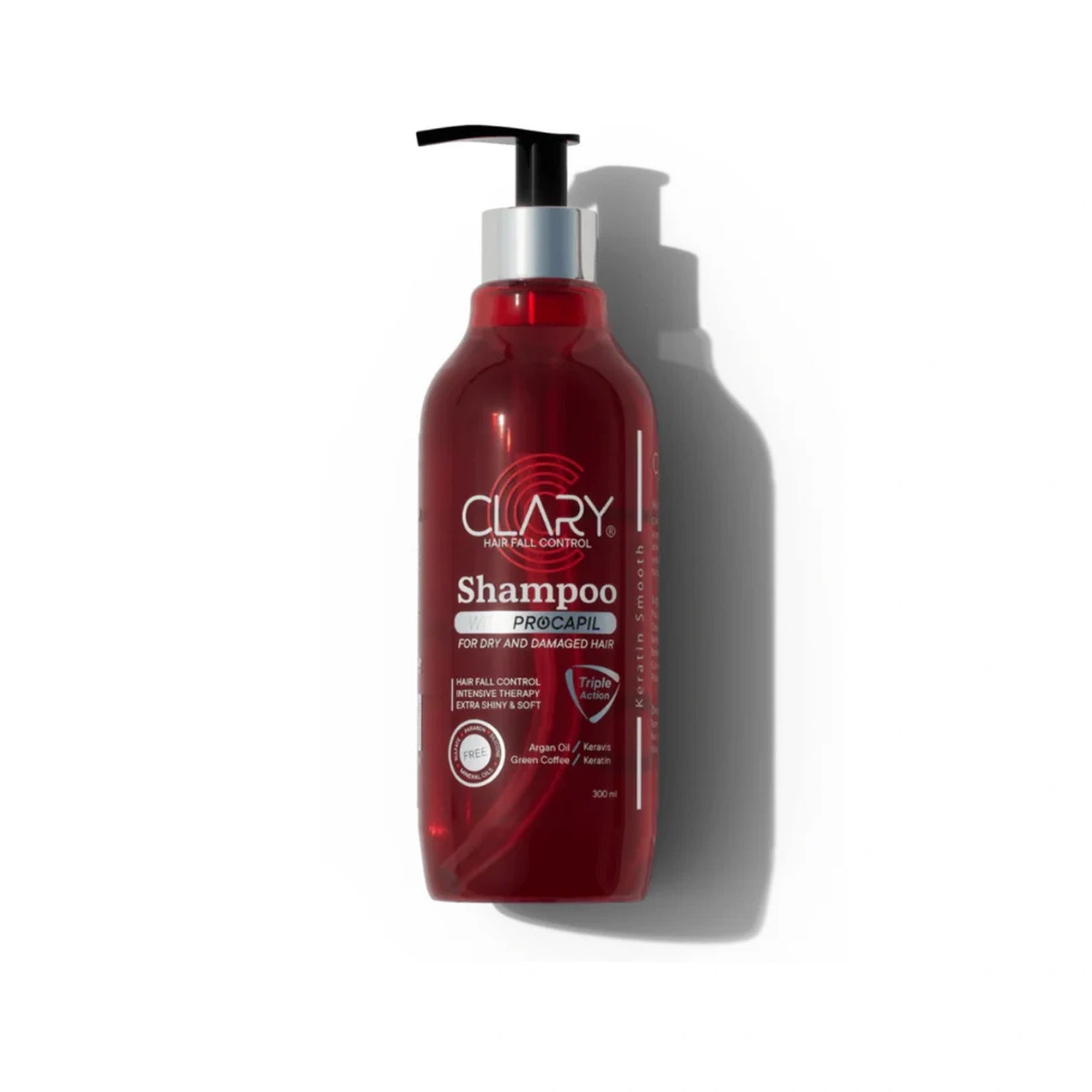 Clary Shampoo for Dry & Damaged Hair 300ml