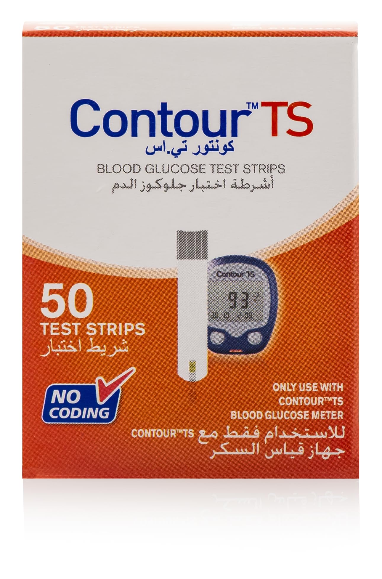 CONTOUR TS 50 TEST STRIPS