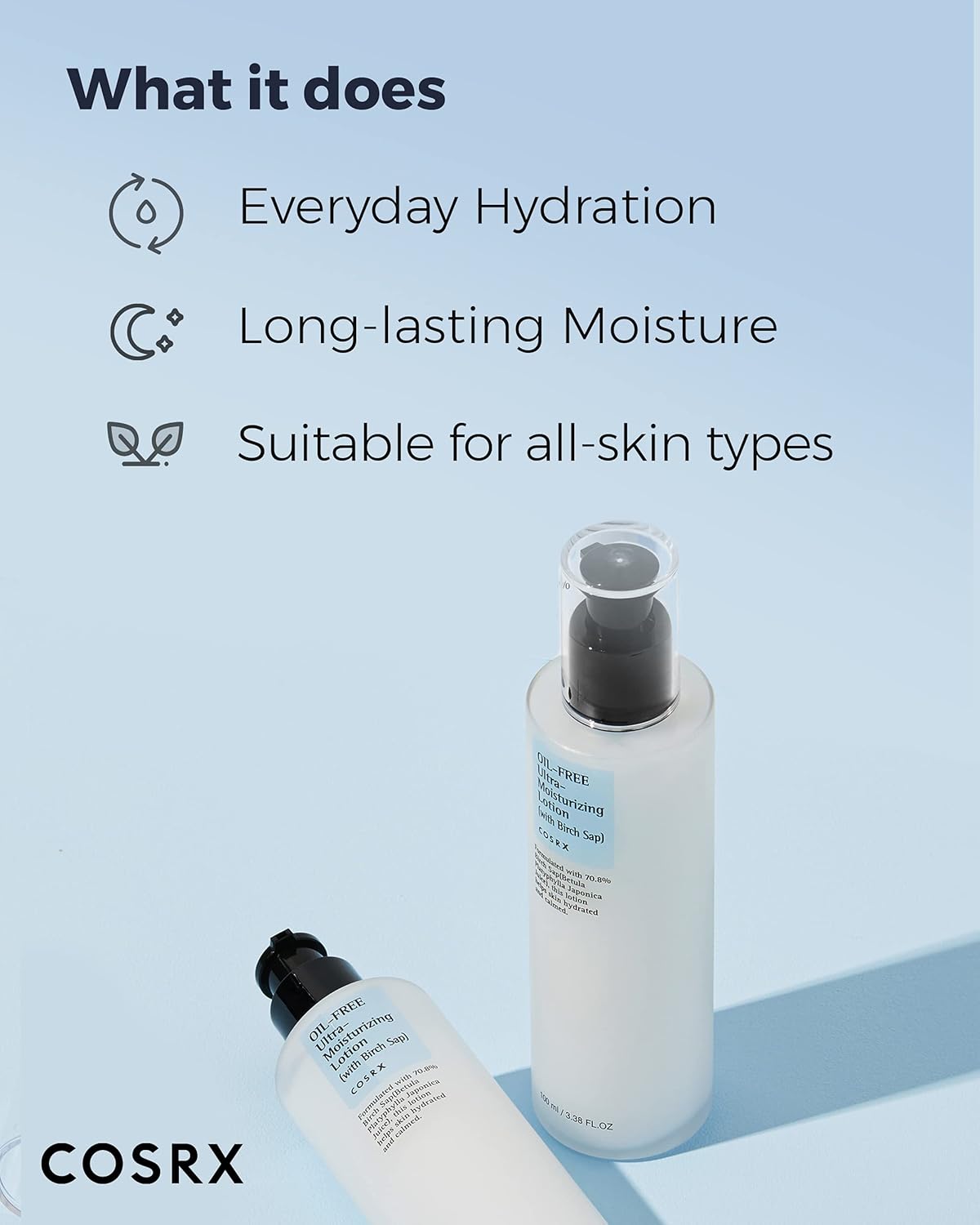 COSRX OIL FREE ULTRA MOISTURIZING LOTION 100ML