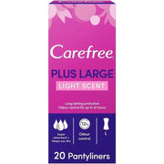 Care Free Plus Large Light Scent 20Pcs