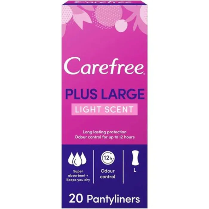 Care Free Plus Large Light Scent 20Pcs