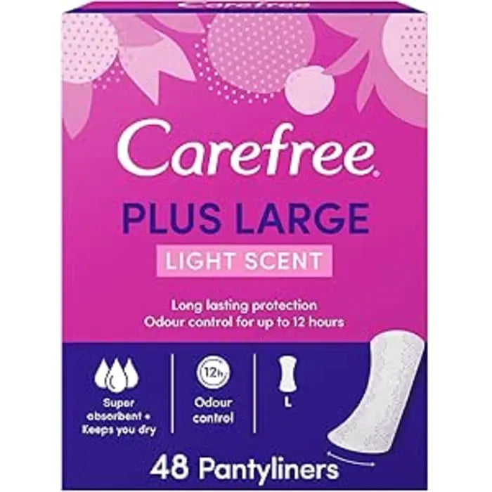 Care Free Plus Large Light Scent 48Pcs