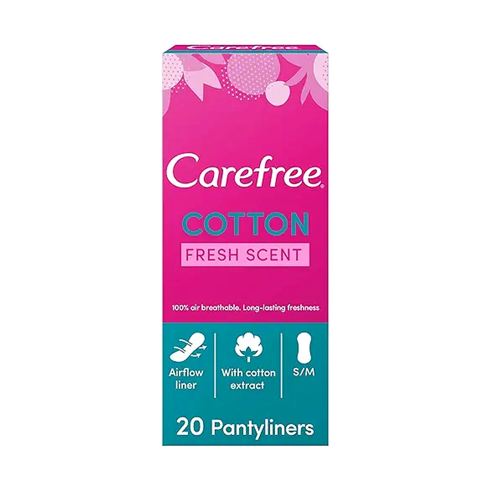 Care Free Plus Large Fresh Scent 20Pcs