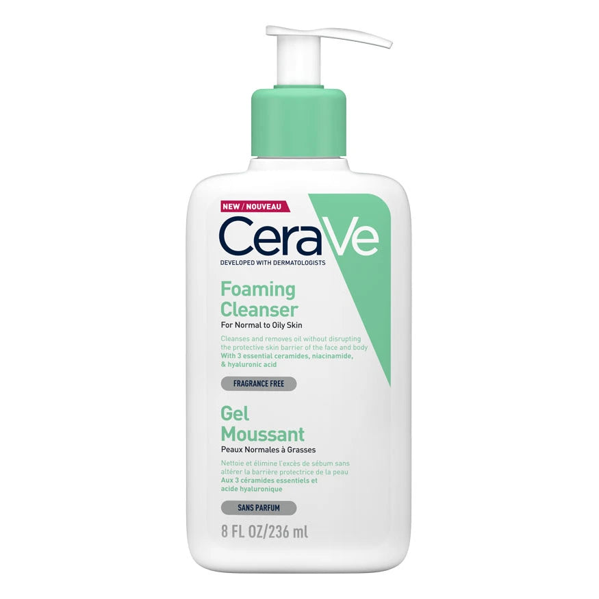 Cerave Foaming Gel Cleanser (for Oily Skin) 236ml