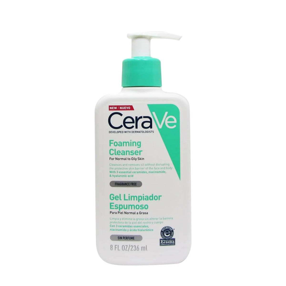 Cerave Foaming Gel Cleanser (for Oily Skin) 237ml – AlFouad Pharmacies