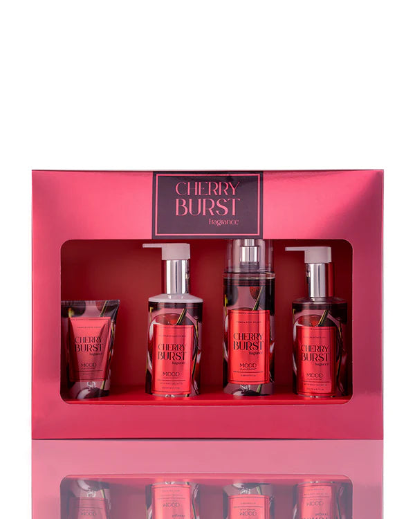 MOOD SET CHERRY BURST (SPLASH+HAND+SHOWER+MILK)