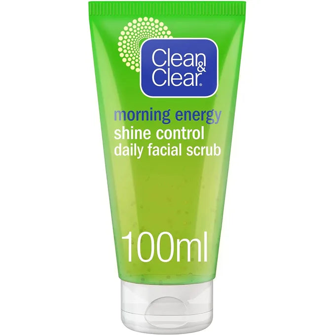 Clean &amp; Clear Shine Control Facial Scrub 100ml