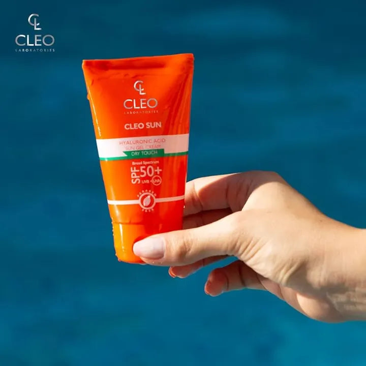 Cleo Sun Gel Cream +50SPF 50ML Dry Touch