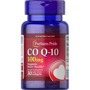 Co – Q 10 100 mg 30 Softgels Puritans Pride