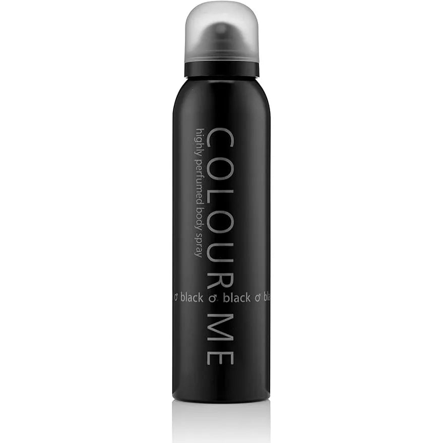 Colour Me Spray F/M Black 150ml 2732