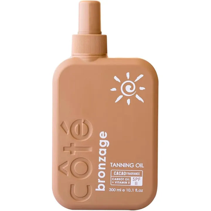 Cote Bronzage Tanning Oil Spf 8 Cacao 300ml