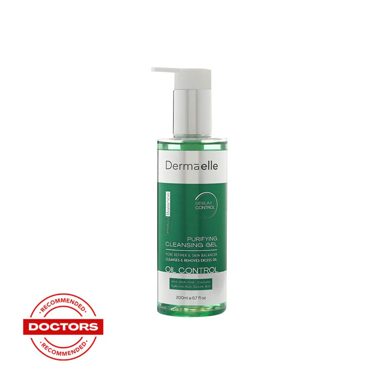 DERMAELLE HYALUBALANCE SEBUM CLEANS 200ML