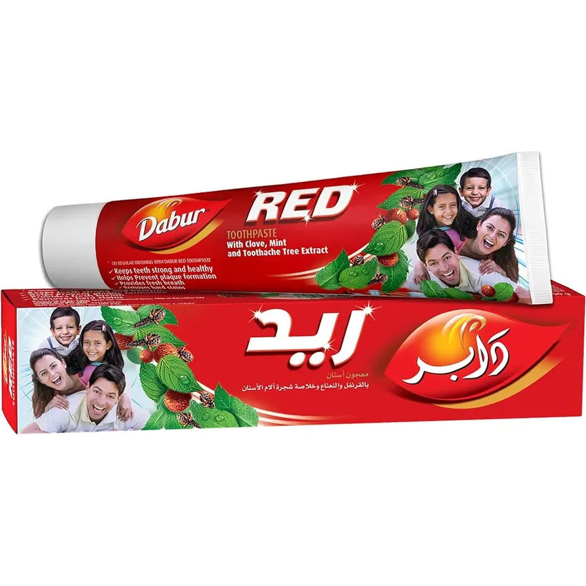 معجون أسنان دابور أحمر 100 جرام