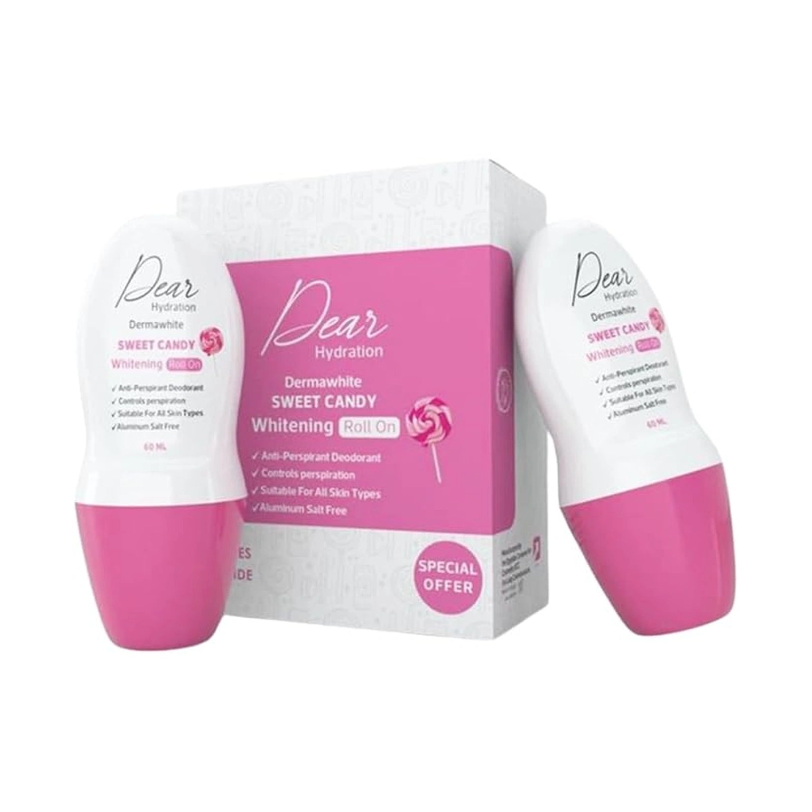 DEAR ROLL ON SWEET CANDY 60ML 1+1 OFFER