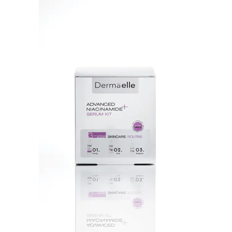 Dermaelle Advanc Niacinamide Serum Kit 3 Step