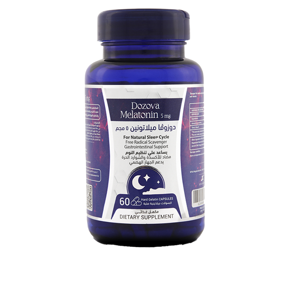 Dozova Melatonin 5 mg – 60 Capsules