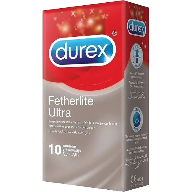 Durex 10 Condoms Fetherlite Ultra