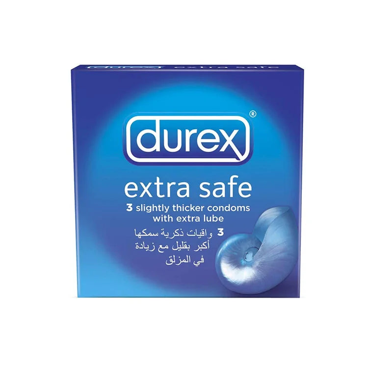 Durex 3 Condoms Extra Safe
