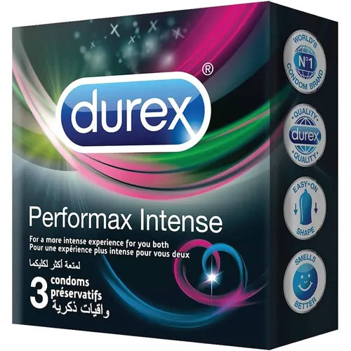 Durex 3 Condoms Performax Intense