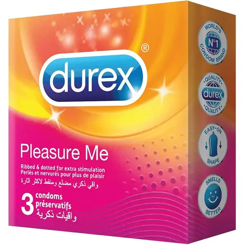 Durex 3 Condoms Pleasure Me
