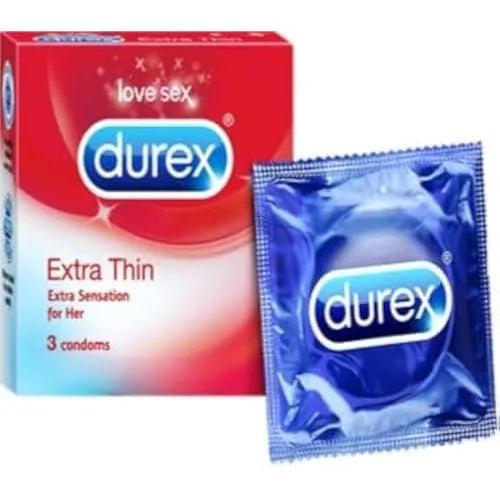 Durex Extra Thin Condom 3PCS Imp