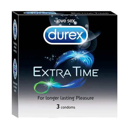 Durex Extra Time Condoms 3PCS Imp